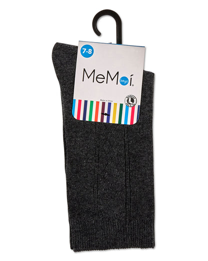 Boys' Clocking Argyle Cotton Blend Dress Socks