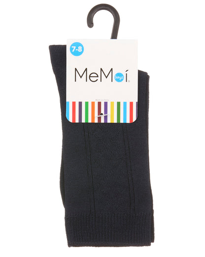 Boys' Clocking Argyle Cotton Blend Dress Socks