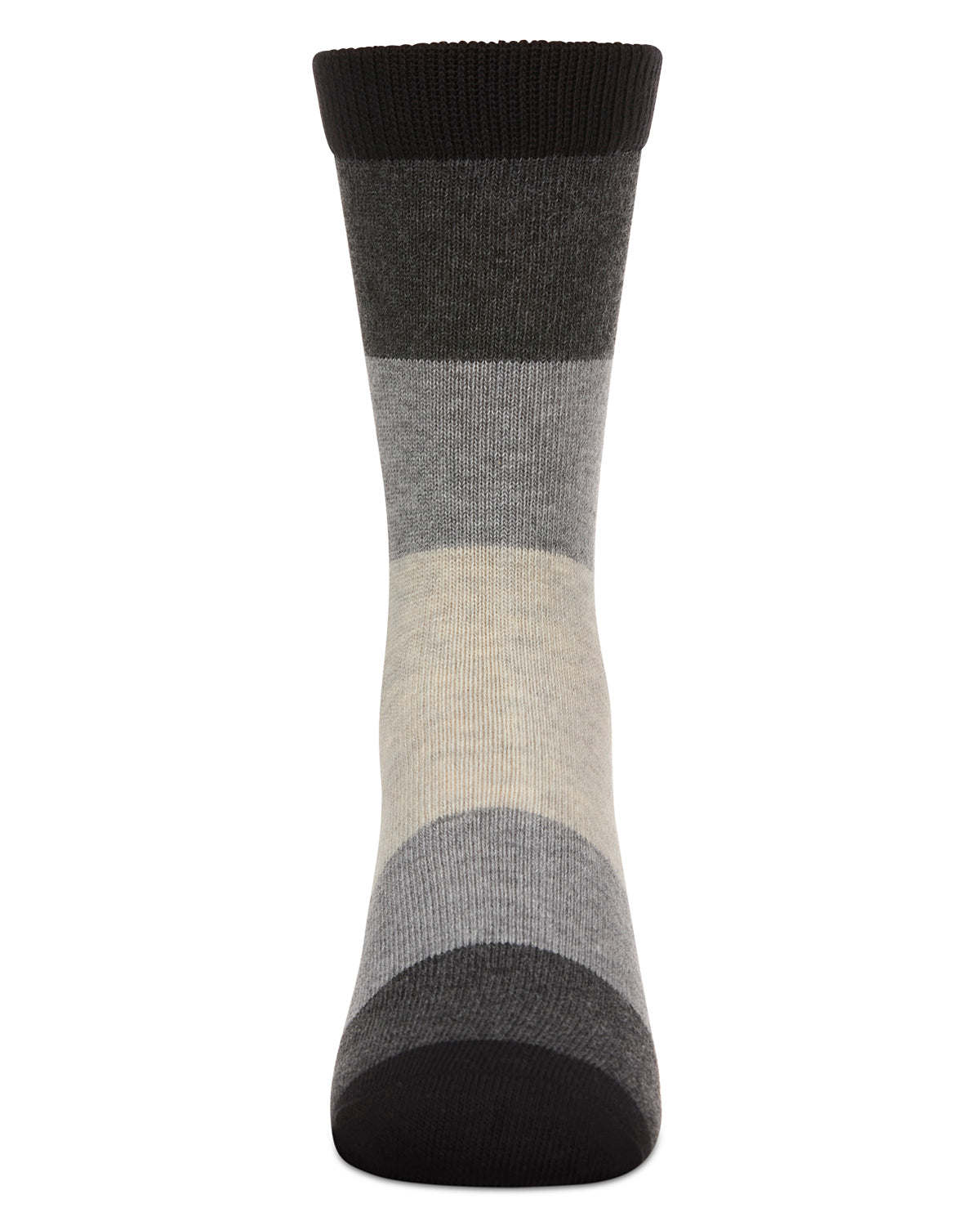 Ombre Color Block Boys Cotton Blend Crew Sock