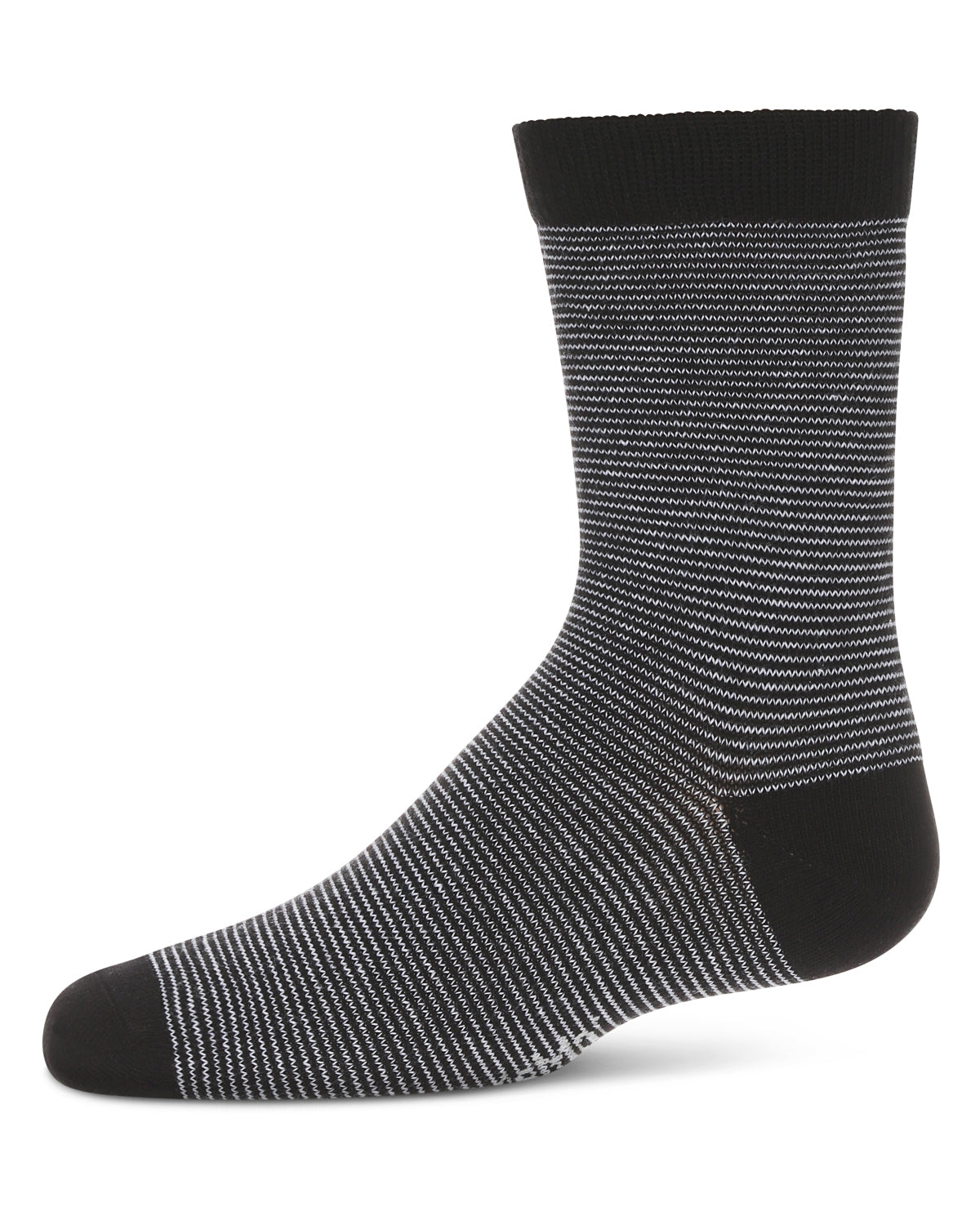 Boys' Horizontal Stripe Crew Socks