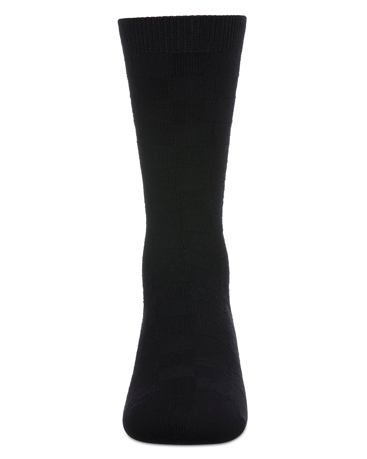 Boys' Checkerboard Rayon form Bamboo Blend Crew Socks