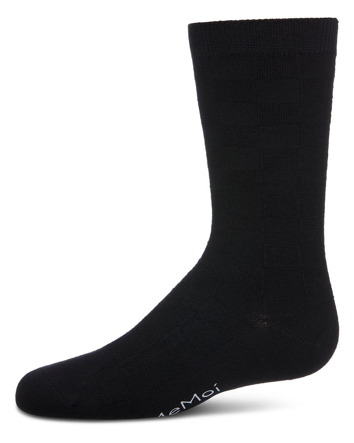 Boys' Checkerboard Rayon form Bamboo Blend Crew Socks