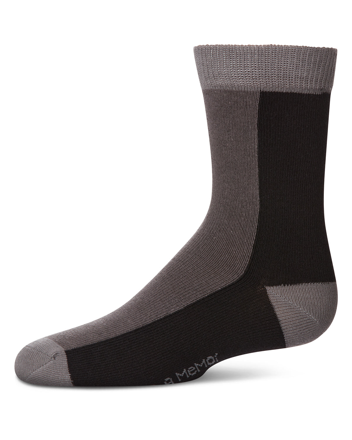 Boys Color-Block Cotton-Rich Fine-Gauge Crew Sock