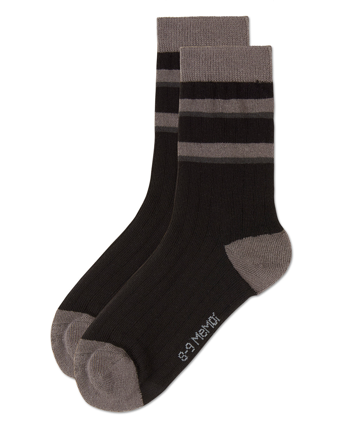 Boys Tonal Stripe Cotton Rich Crew Sock
