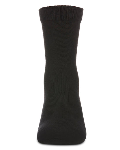 Kids' Basic Cotton Blend Crew Socks