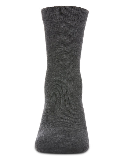 Kids' Basic Cotton Blend Crew Socks