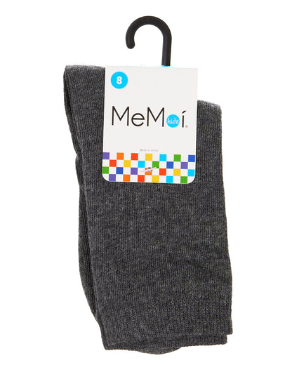Kids' Basic Cotton Blend Crew Socks