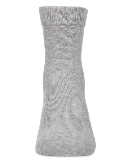 Kids' Basic Cotton Blend Crew Socks