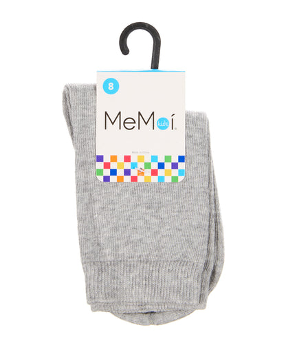 Kids' Basic Cotton Blend Crew Socks