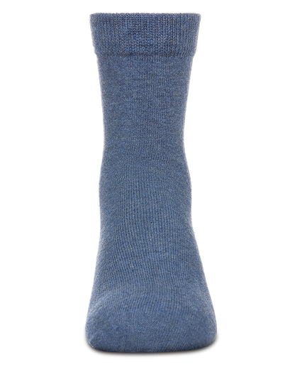 Kids' Basic Cotton Blend Crew Socks