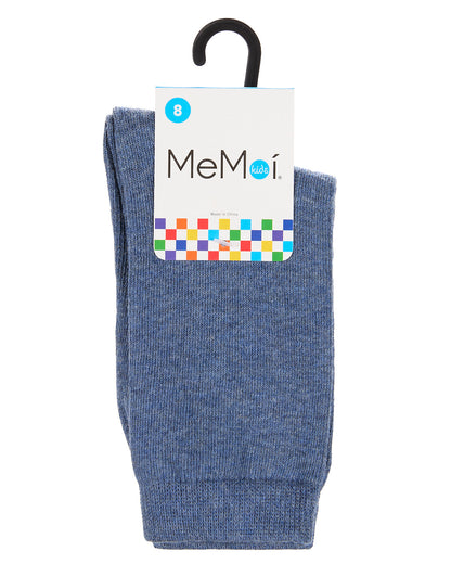 Kids' Basic Cotton Blend Crew Socks