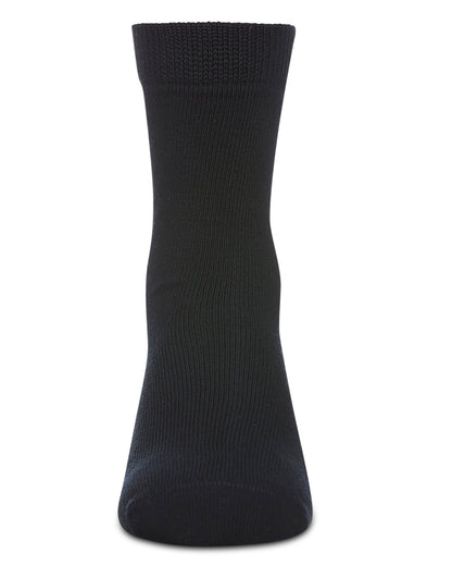Kids' Basic Cotton Blend Crew Socks