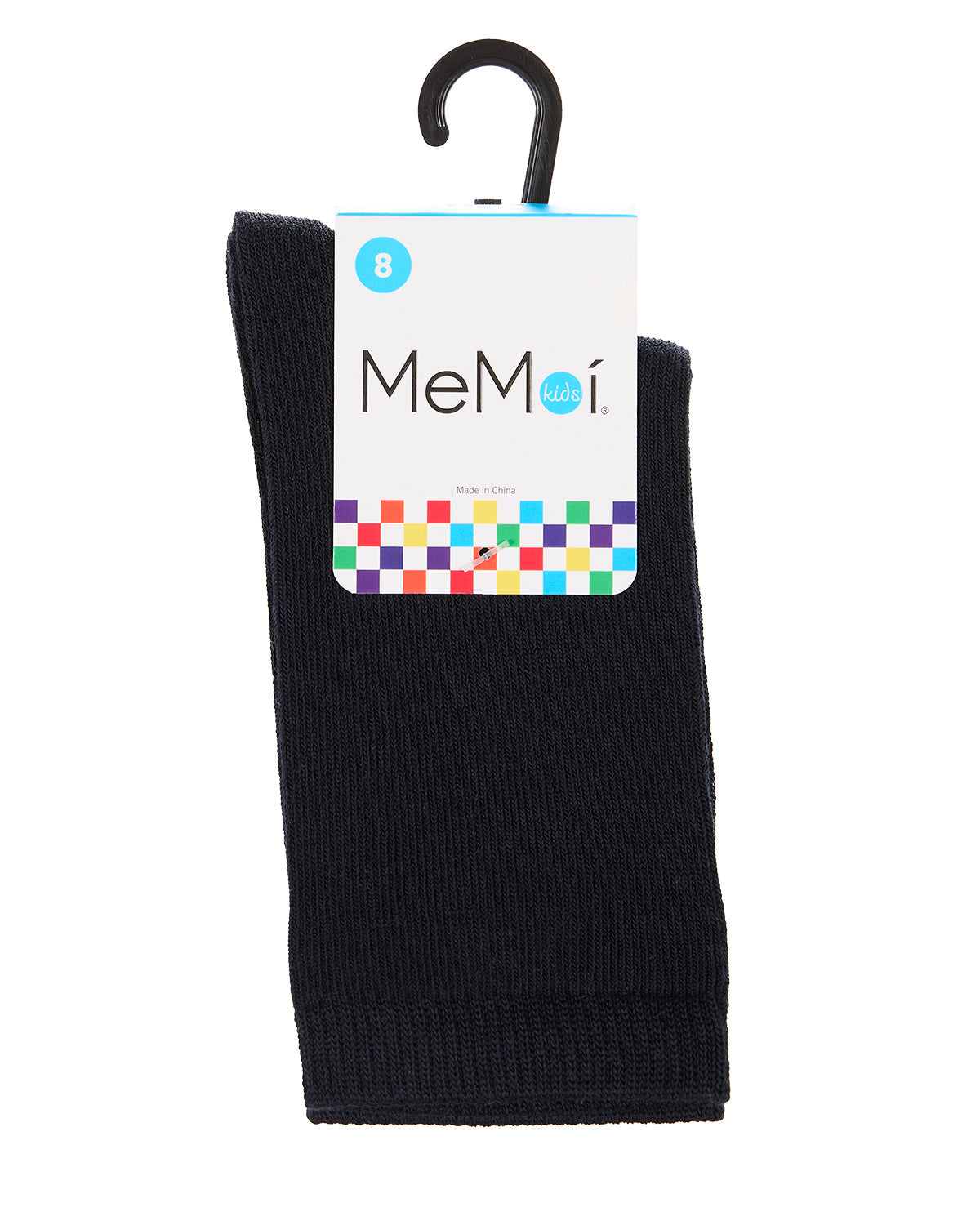 Kids' Basic Cotton Blend Crew Socks