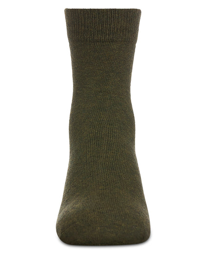 Kids' Basic Cotton Blend Crew Socks