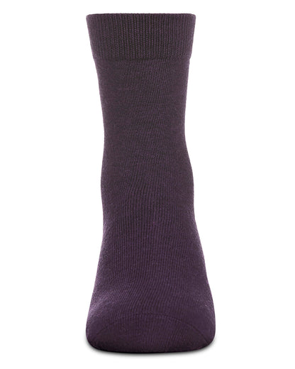 Kids' Basic Cotton Blend Crew Socks