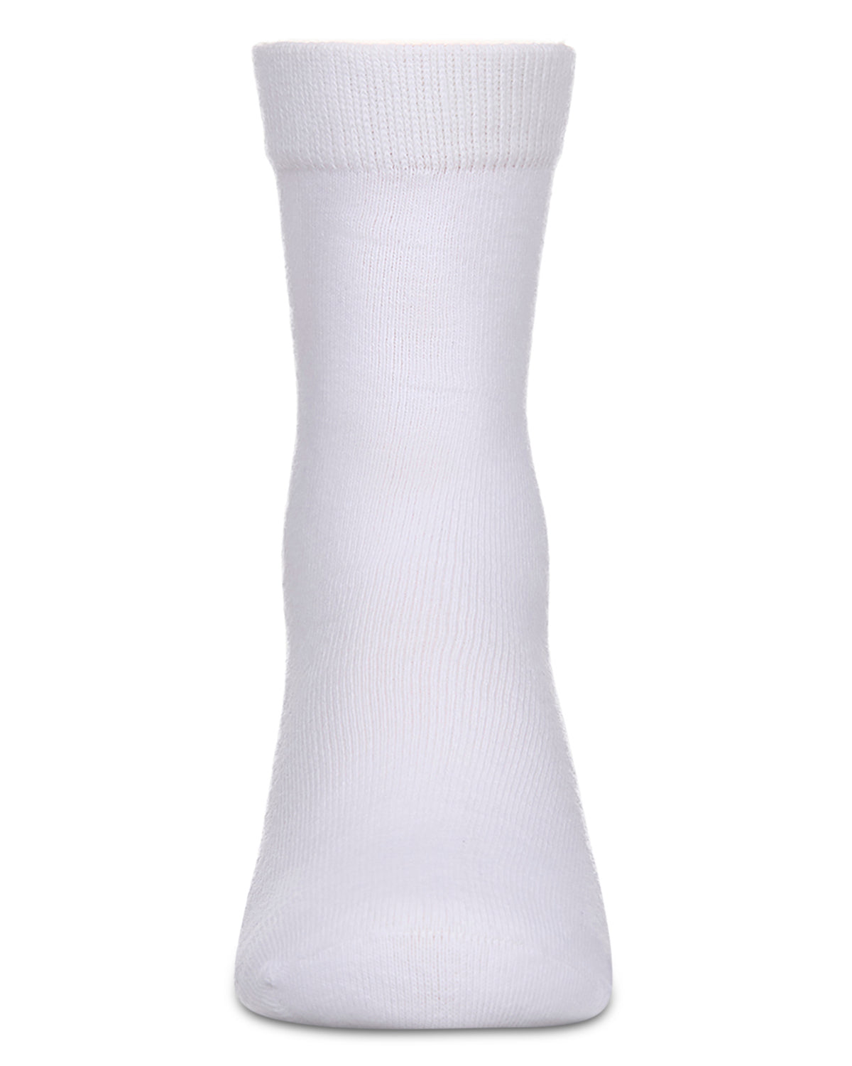 Kids' Basic Cotton Blend Crew Socks
