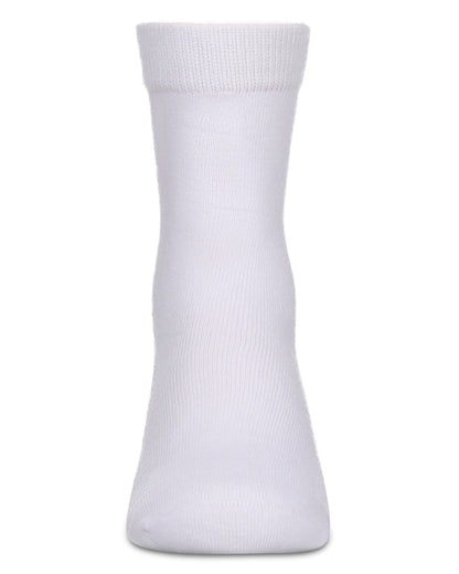 Kids' Basic Cotton Blend Crew Socks