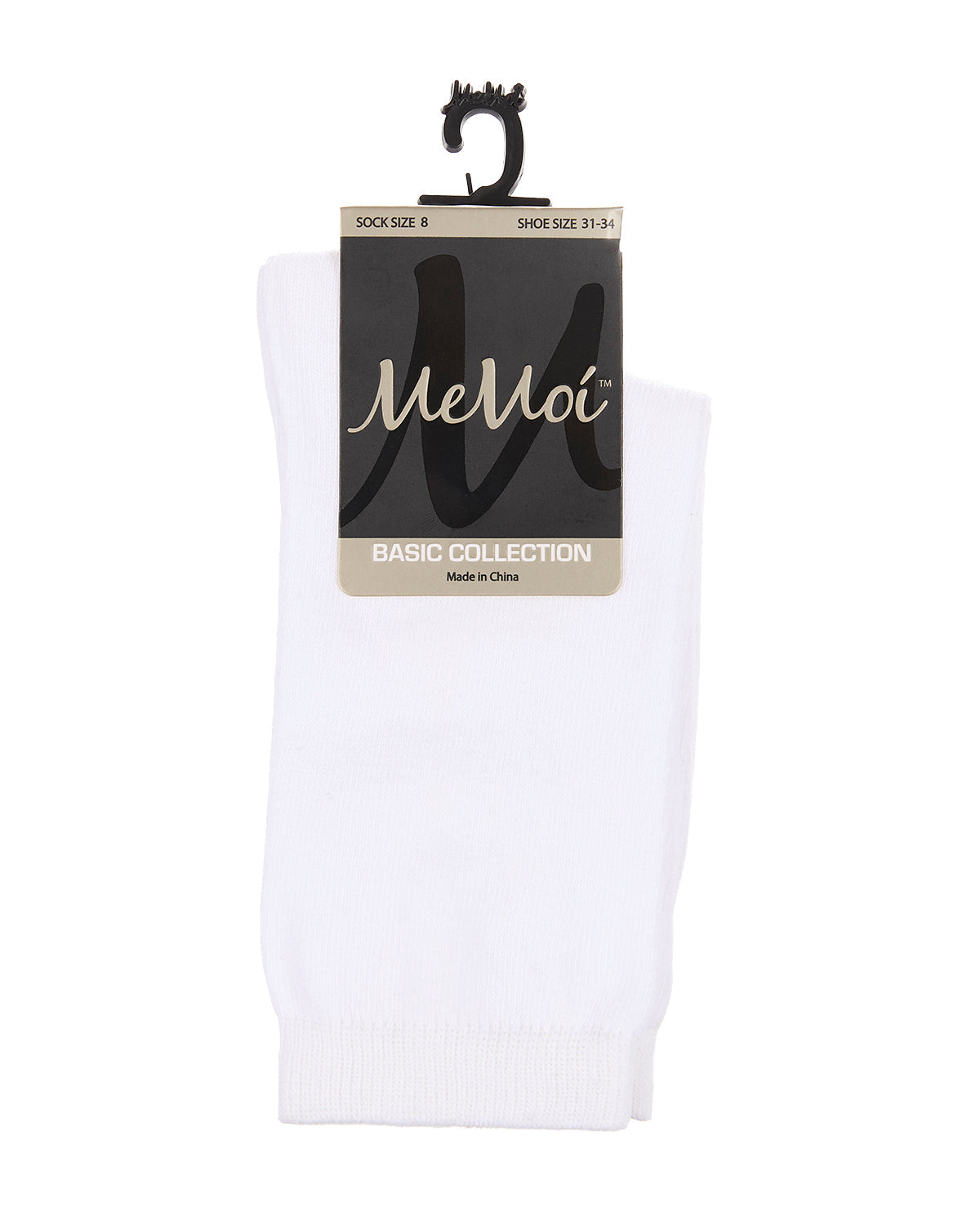 Kids' Basic Cotton Blend Crew Socks