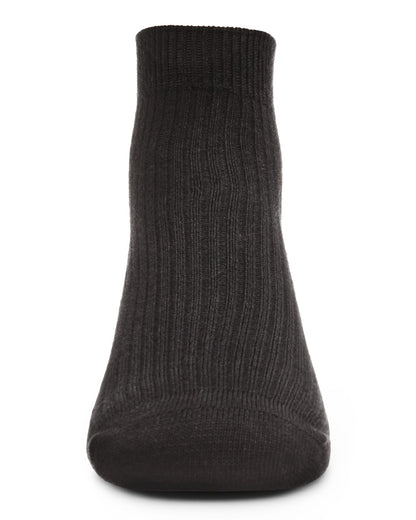 Thin Ribbed Cotton Kids Anklet Sock