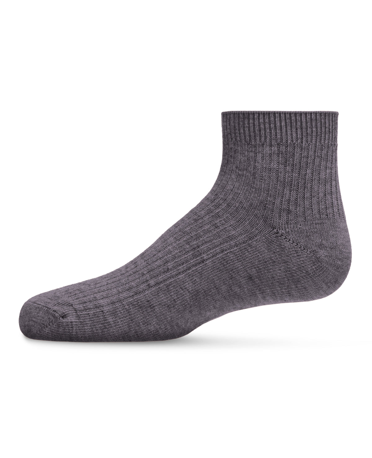 Thin Ribbed Cotton Kids Anklet Sock