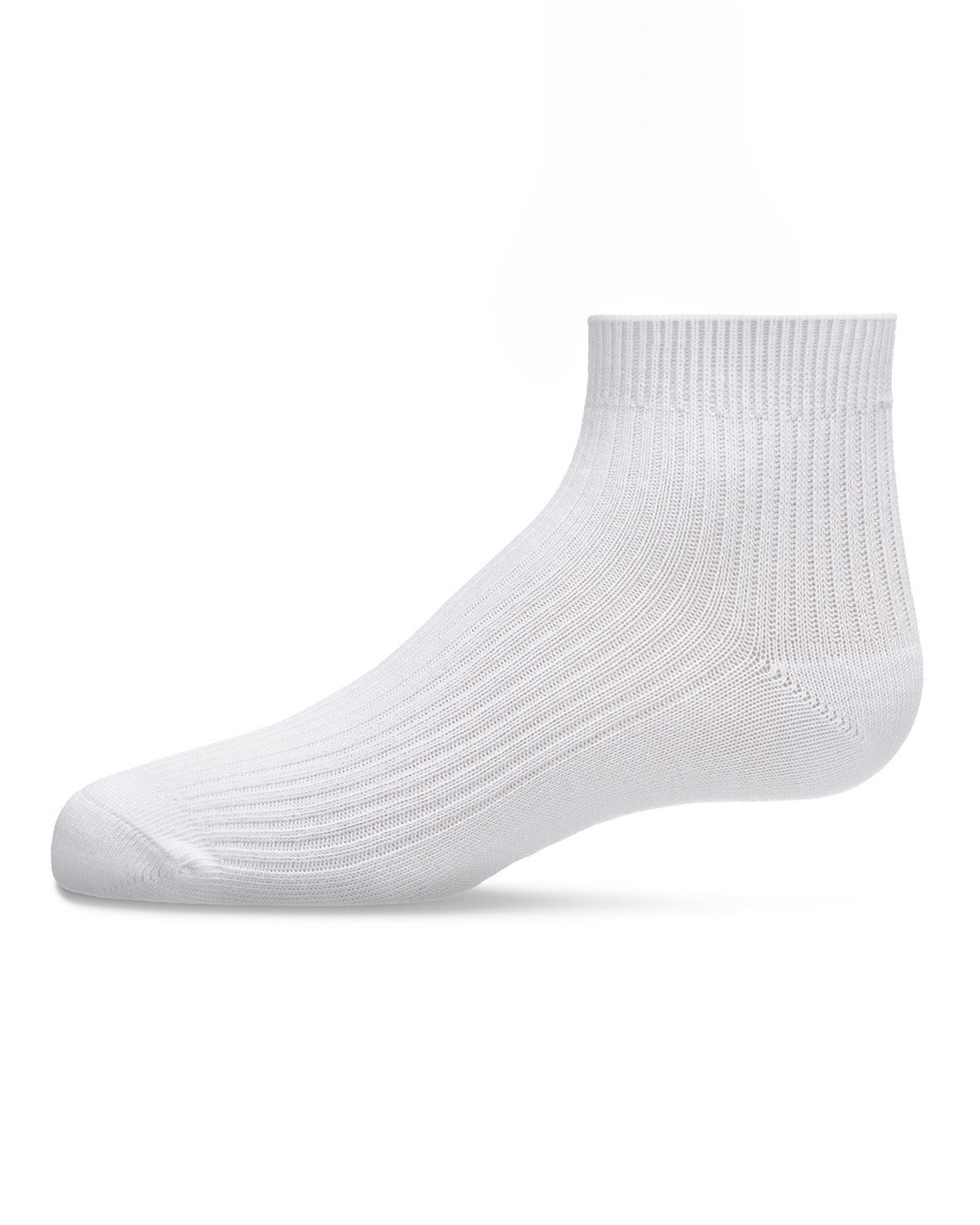 Thin Ribbed Cotton Kids Anklet Sock