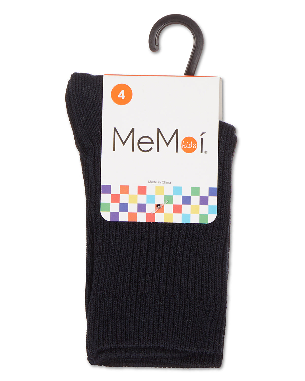 Kids Unisex Ribbed Cotton Rich Crew Socks