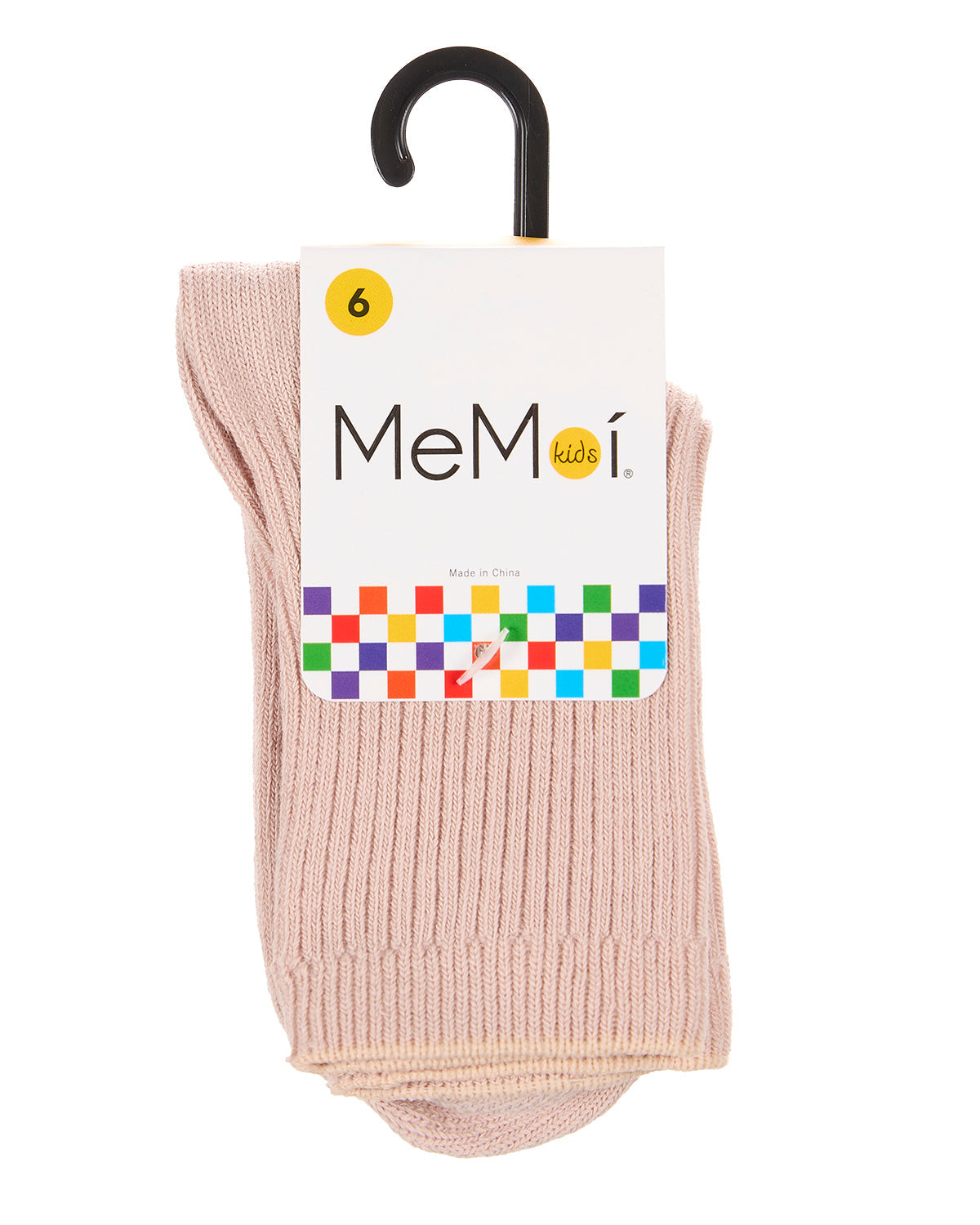 Kids Unisex Ribbed Cotton Rich Crew Socks