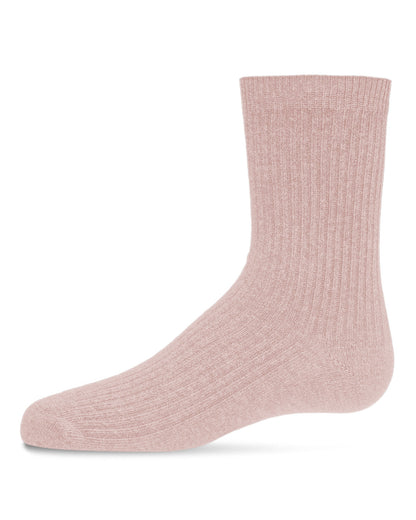 Kids Unisex Ribbed Cotton Rich Crew Socks