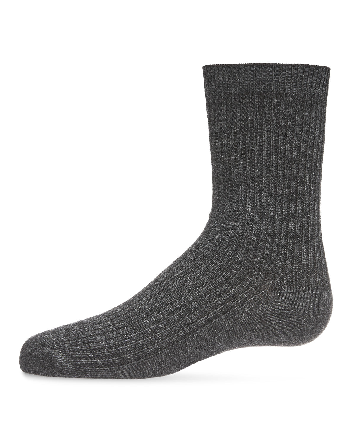 Kids Unisex Ribbed Cotton Rich Crew Socks