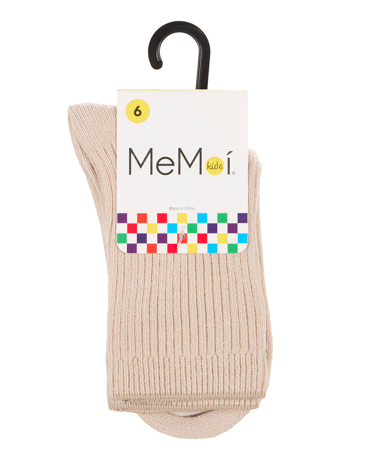 Kids Unisex Ribbed Cotton Rich Crew Socks