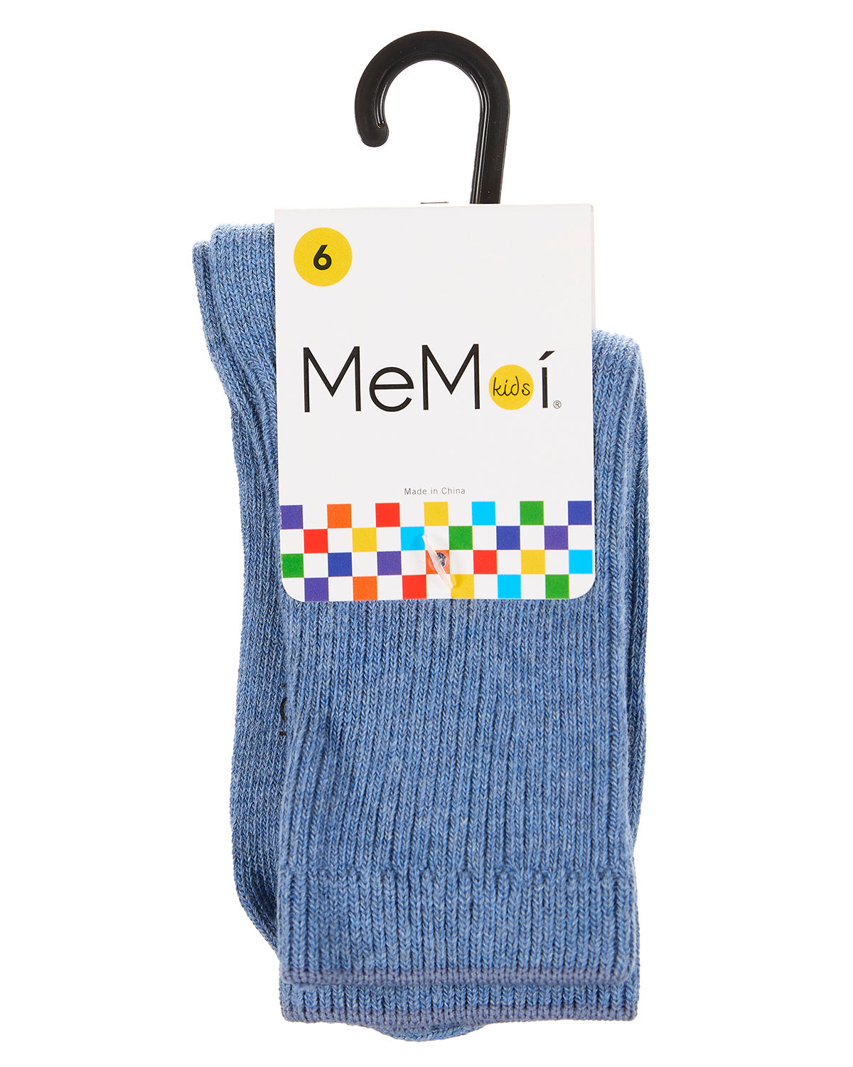 Kids Unisex Ribbed Cotton Rich Crew Socks