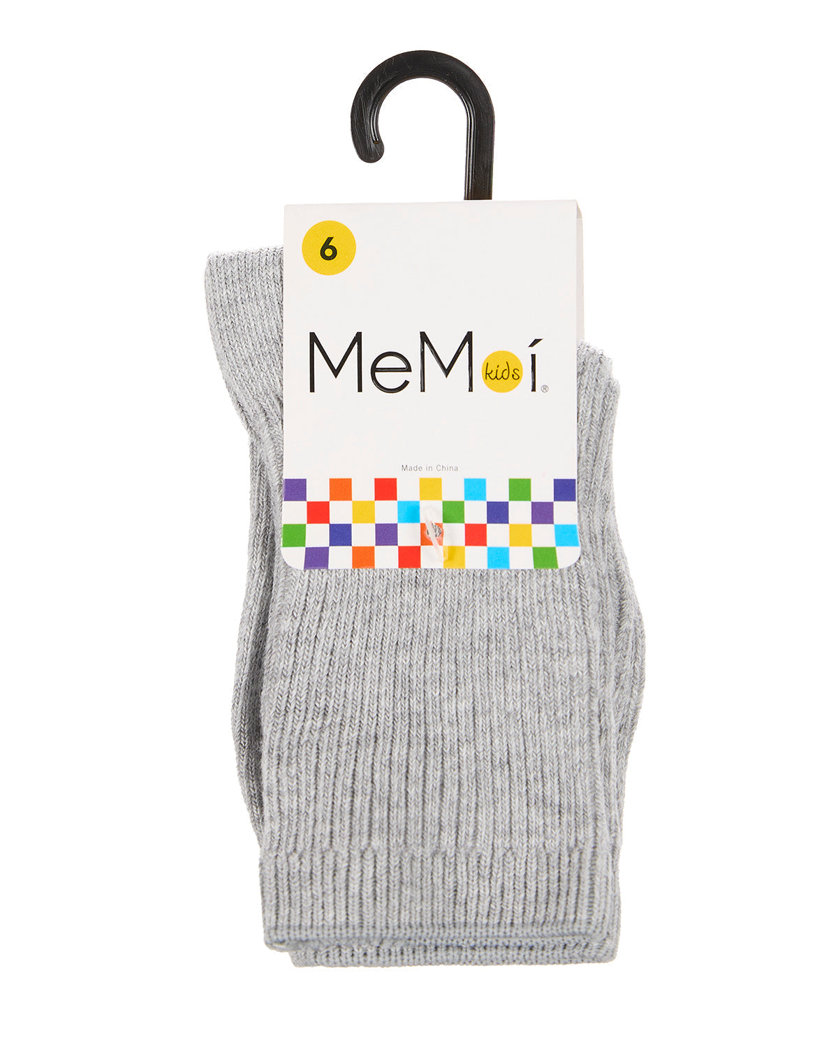 Kids Unisex Ribbed Cotton Rich Crew Socks