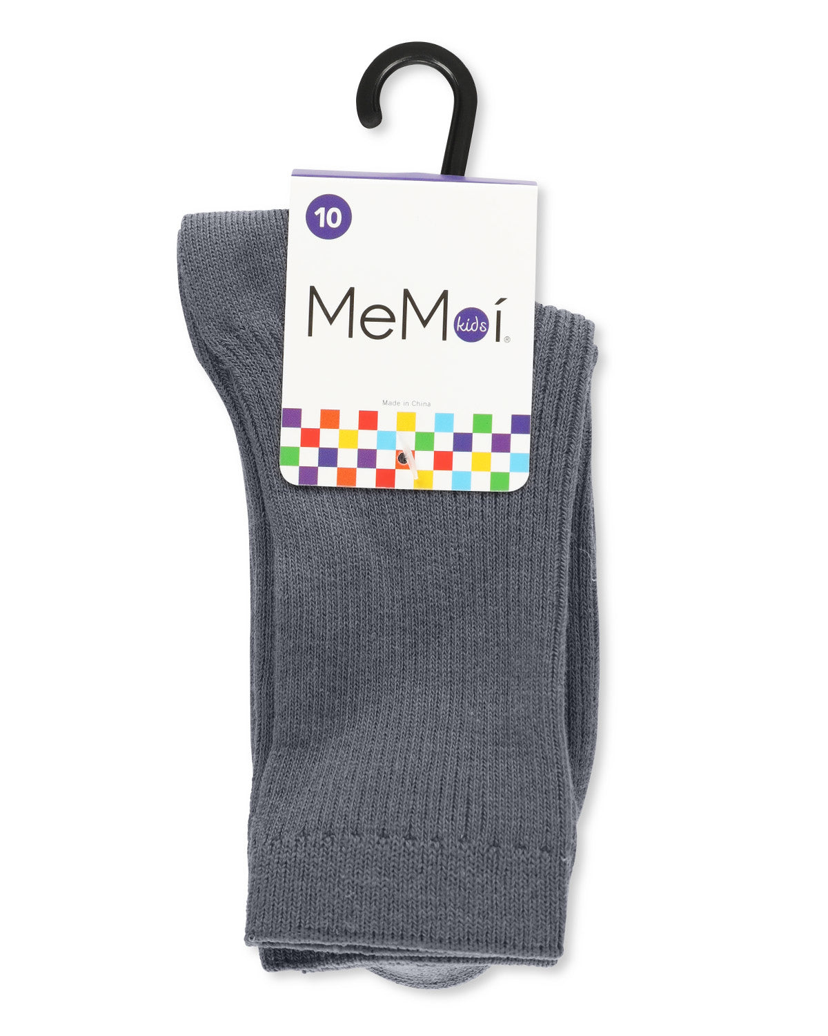 Kids Unisex Ribbed Cotton Rich Crew Socks
