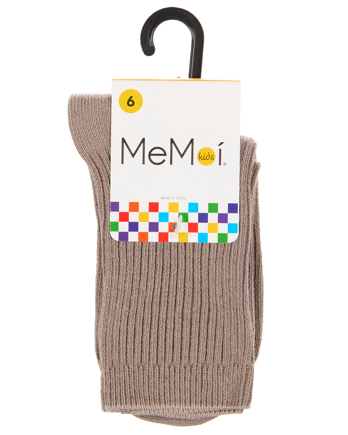 Kids Unisex Ribbed Cotton Rich Crew Socks