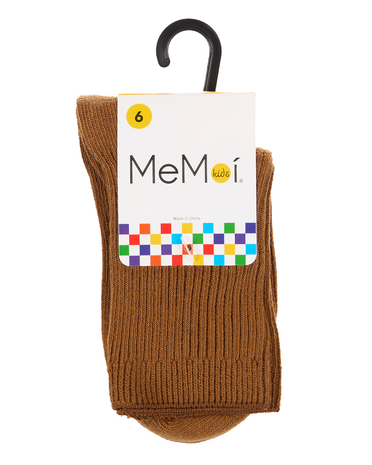 Kids Unisex Ribbed Cotton Rich Crew Socks