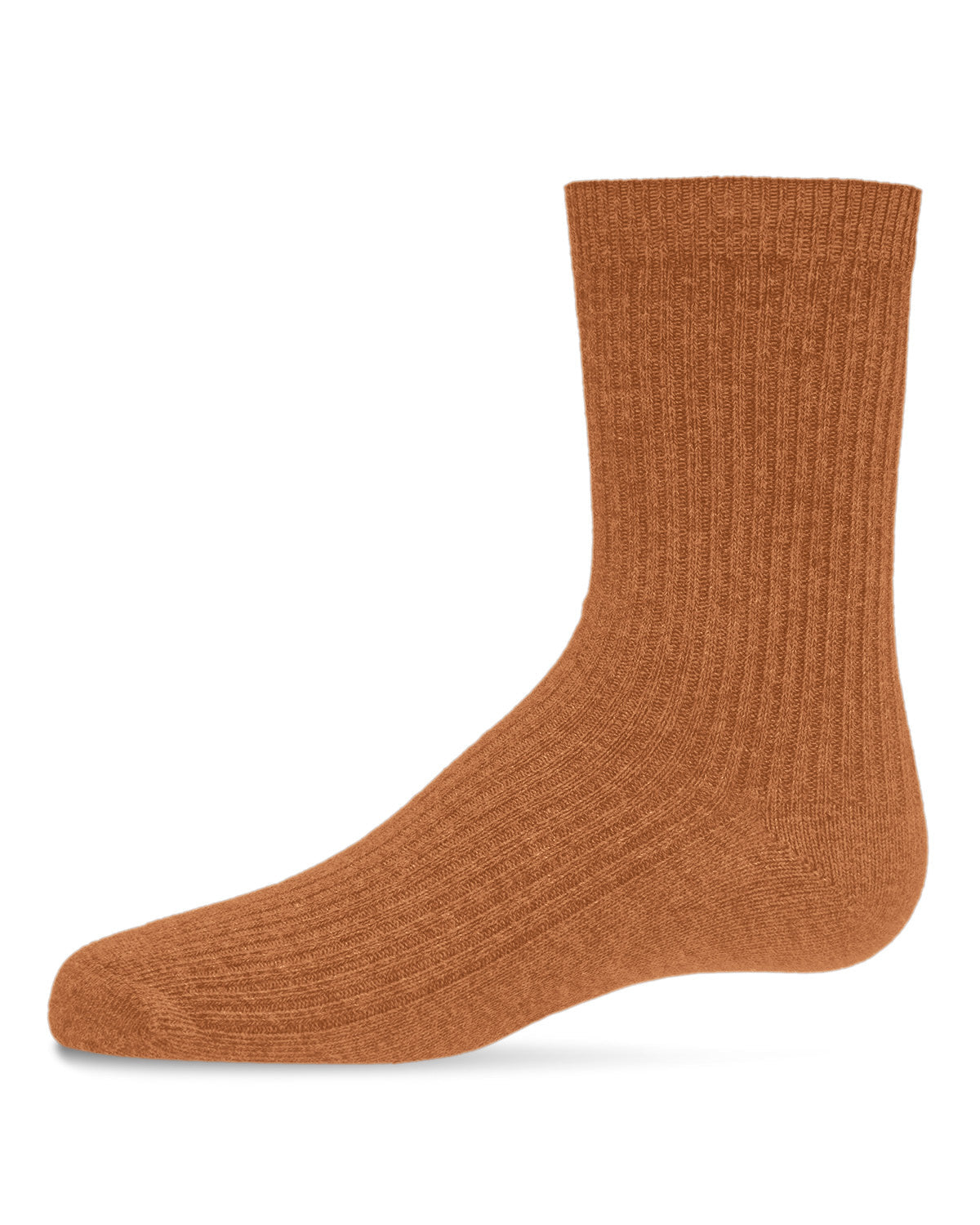 Kids Unisex Ribbed Cotton Rich Crew Socks