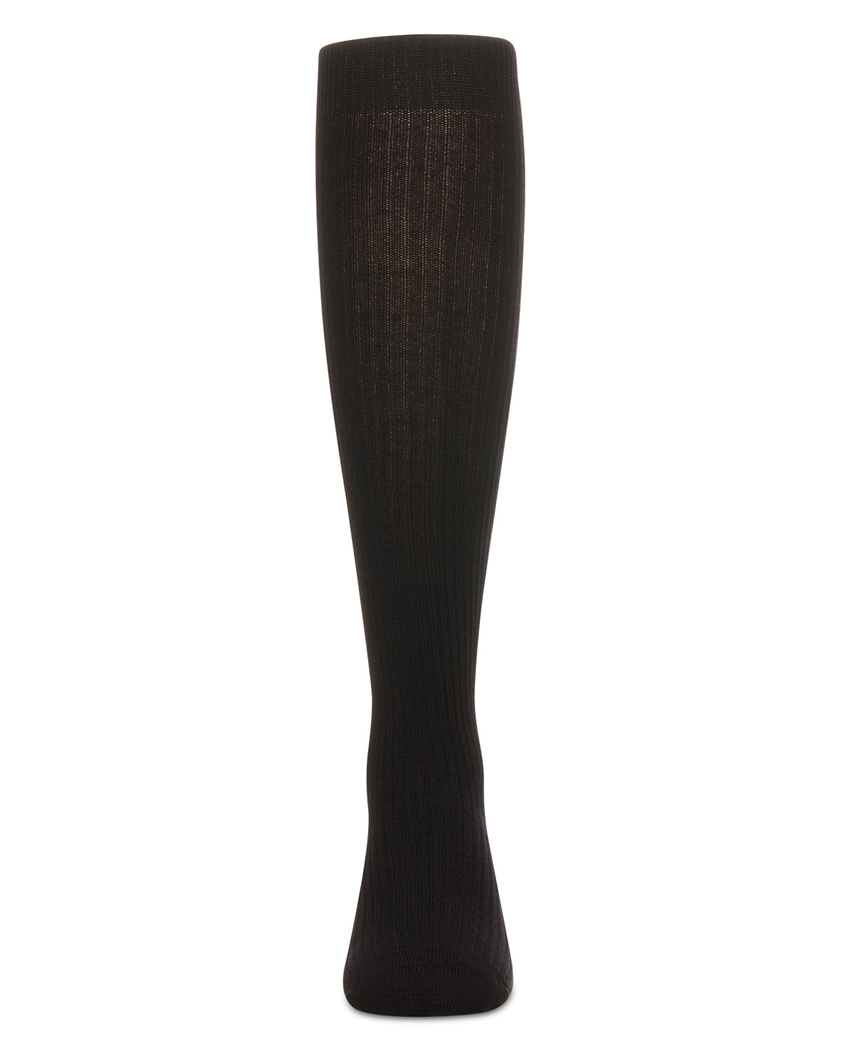 Thin Ribbed Girls Cotton Blend Knee High Sock