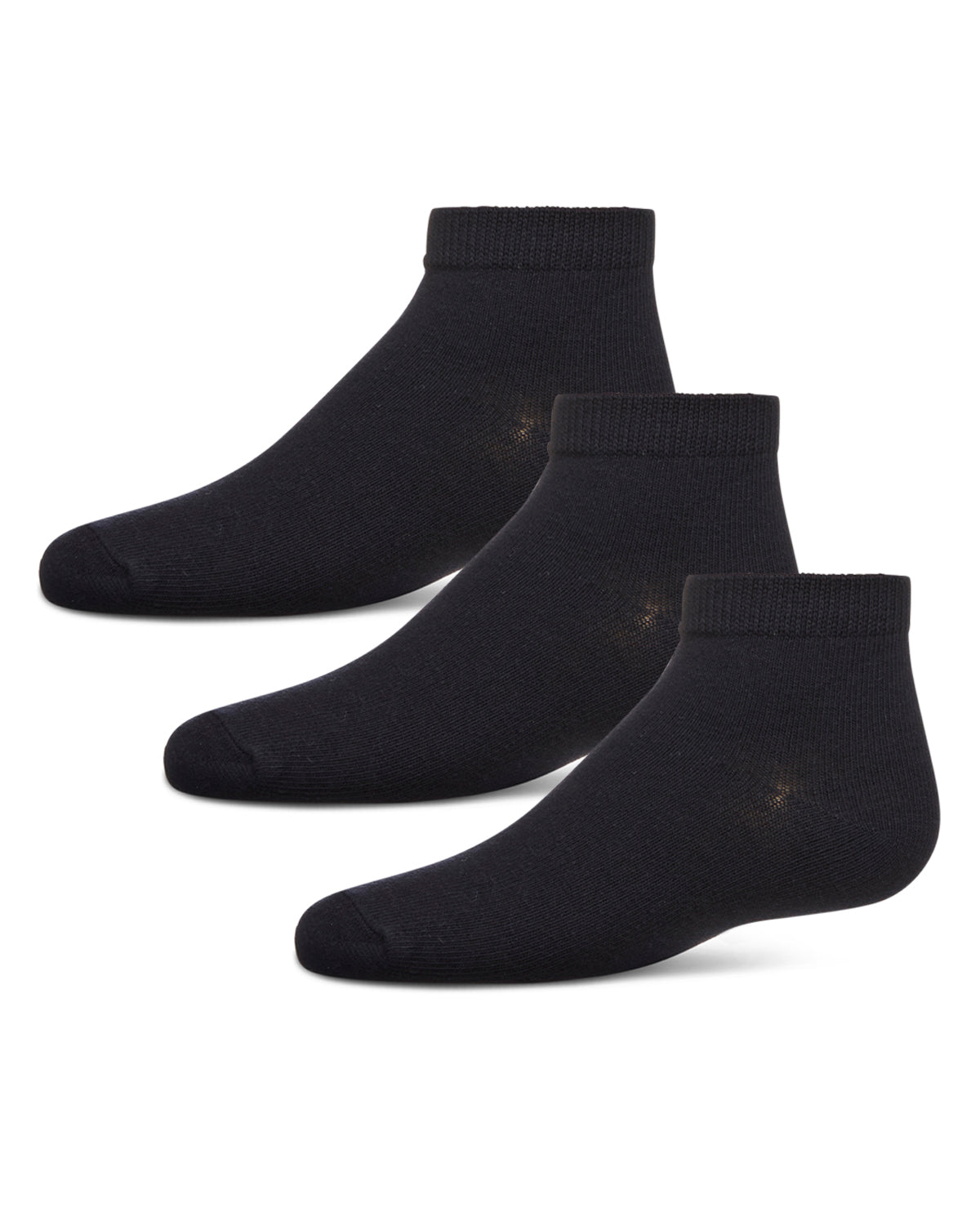 Unisex Cotton Blend Mid-Cut Socks 3-Pack
