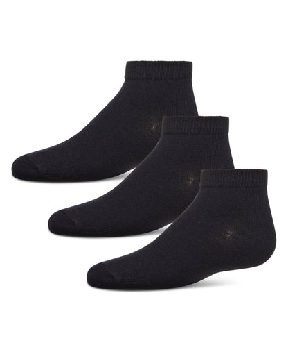 Unisex Cotton Blend Mid-Cut Socks 3-Pack