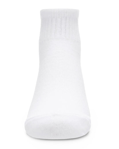 Kids' 3 Pair Pack Mid Cut Cotton Blend Socks