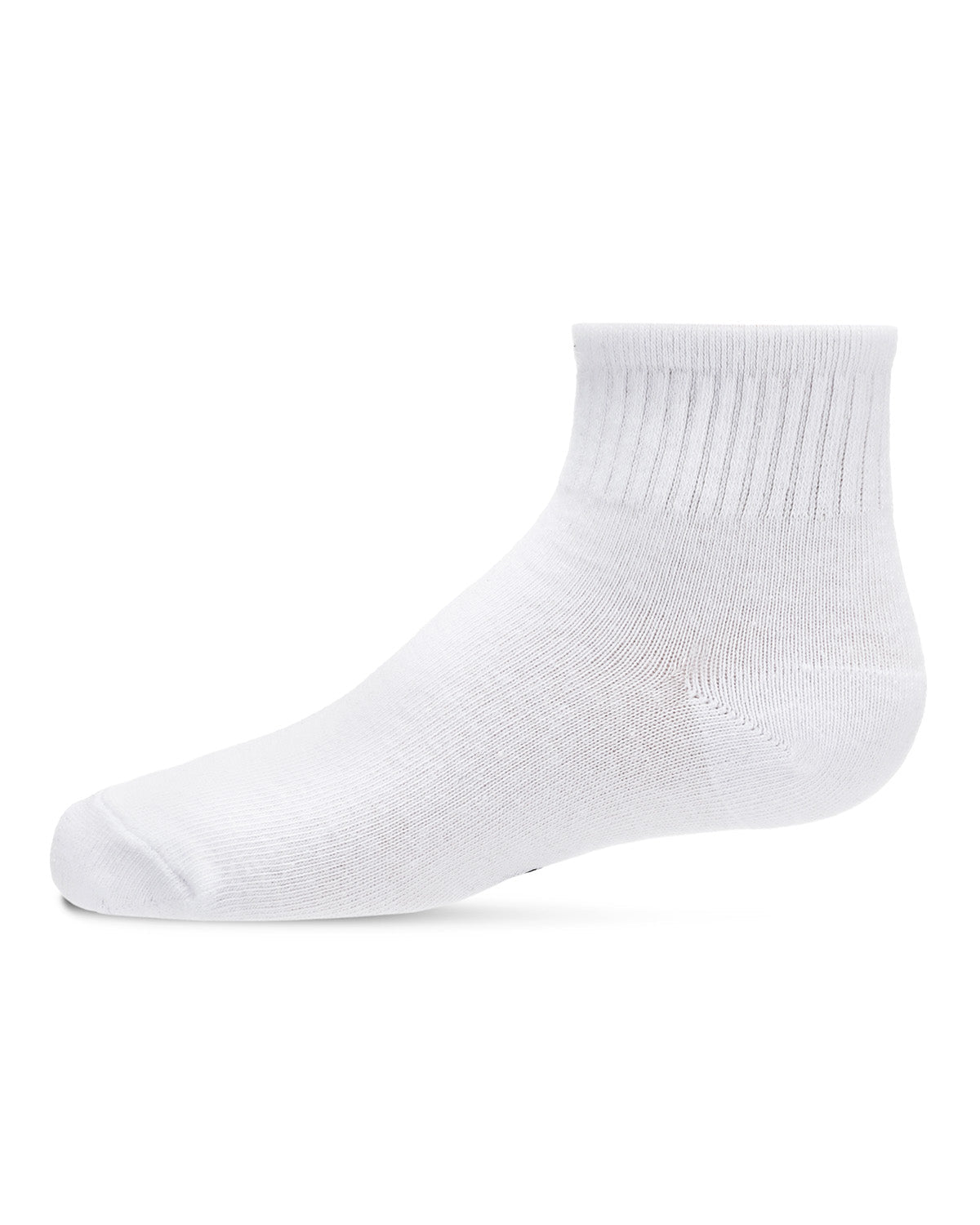 Kids' 3 Pair Pack Mid Cut Cotton Blend Socks