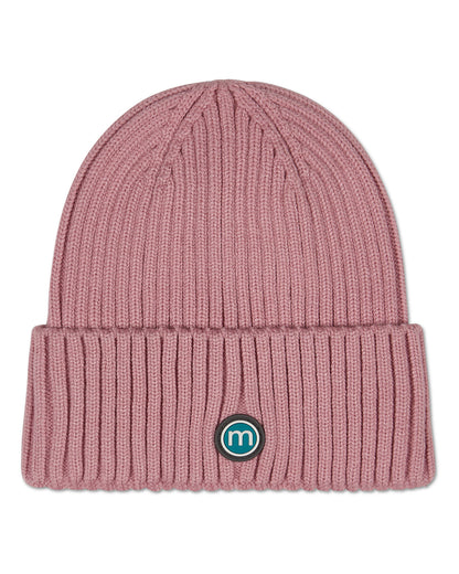 Kids Cozy Basic Ribbed Rayon-Blend Knit Beanie