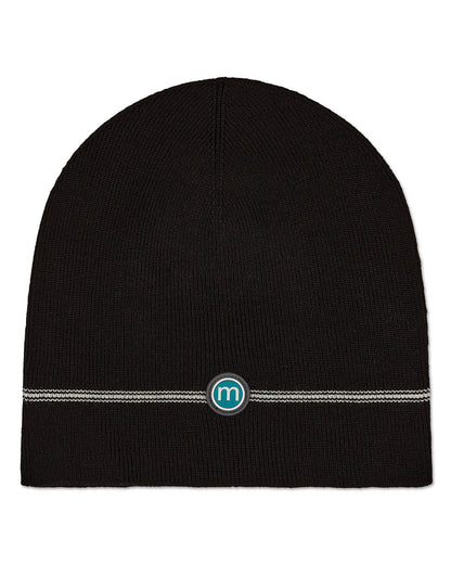 Girls Cozy Knit-In Bow Rayon-Blend Beanie