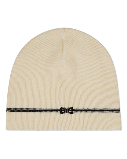 Girls Cozy Knit-In Bow Rayon-Blend Beanie