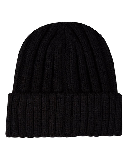 Kids Signature M-Logo Rayon-Blend Chunky Ribbed Knit Cuffed Beanie