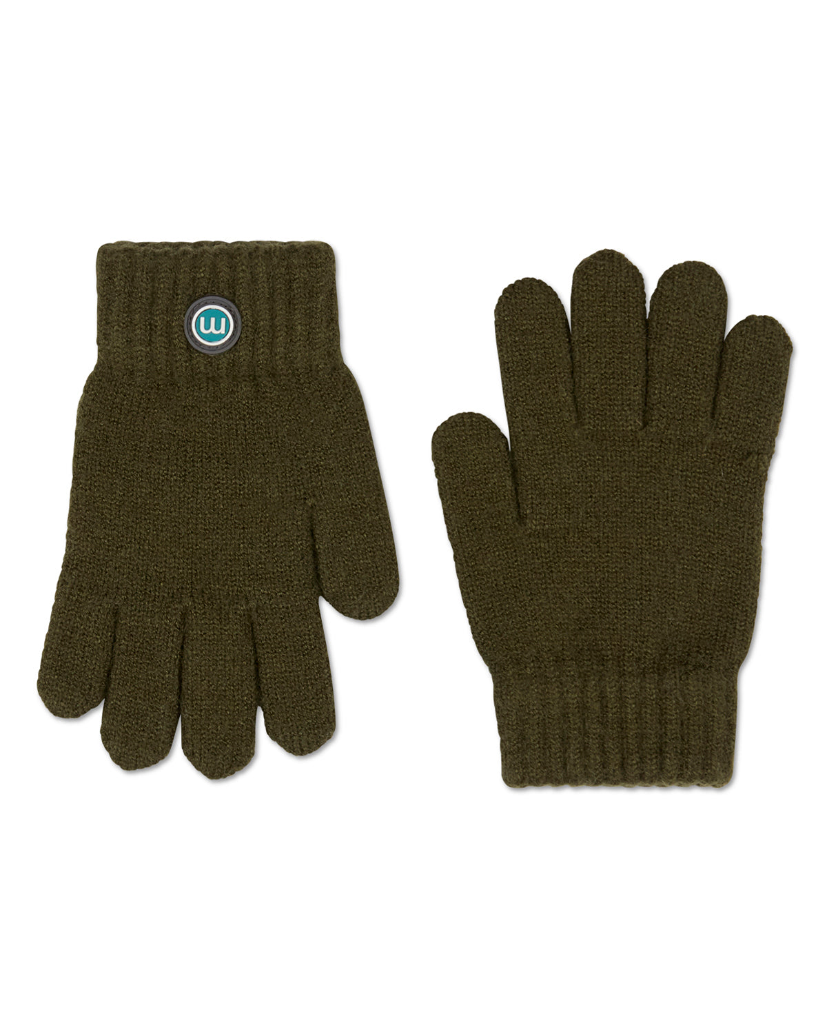 Kids Cozy Basic Rayon-Blend Knit Gloves