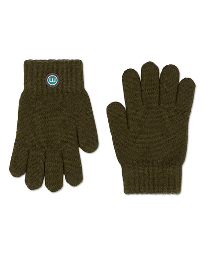 Kids Cozy Basic Rayon-Blend Knit Gloves