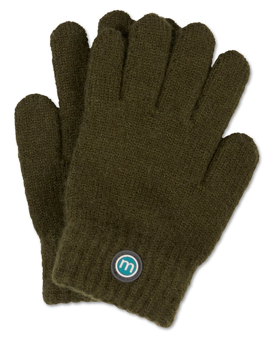 Kids Cozy Basic Rayon-Blend Knit Gloves