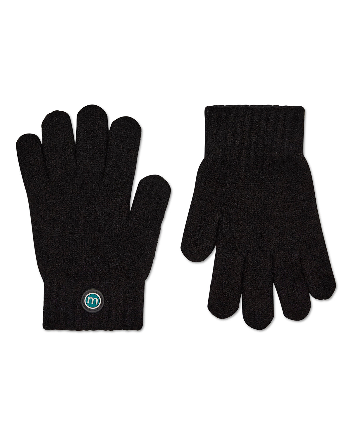 Kids Cozy Basic Rayon-Blend Knit Gloves