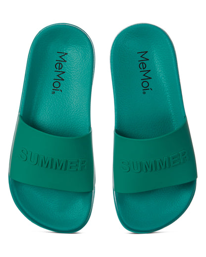 Kids Summer-Themed EVA-Cushioned Slip-On Slide Sandals